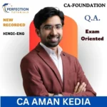 CA Foundation | Exam Oriented | Quantitative Aptitude (Math, LR, Stat) | Aman Kedia Sir | For Sep'26 & Jan'2027 Exams