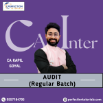 CA Inter Audit Regular Batch by CA Kapil Goyal for Sep'26 & Jan'27 Exams
