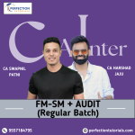 CA INTER Audit & FM-SM Regular Batch For Sept 26 & Jan 27