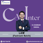 CA Inter | Law | Exam-Oriented | CA Shubham Singhal For May/Sep'2026 Exams