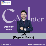 CA Inter- Corporate & Other Laws Regular In Depth (Paper 2) For May & Sep'2026 Exams By Shubham Singhal