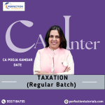 CA INTER NEW SYLLABUS GROUP I Taxation Full Lectures By CA Pooja Kamdar Date for Sept_26 & Jan_27 Exams