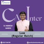 CA Inter New Syllabus Corporate and Other Laws by CA Indresh Gandhi For Sept'26/Jan'27 Exams
