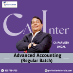 CA INTER NEW SCHEME GR-1 ADVANCED ACCOUNTING BY CA PARVEEN JINDAL FOR SEP'26 & JAN'27 EXAMS