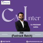 CA Inter | Financial Management (FM) | Exam-Oriented | CA Prashant Sarda For Sep_26 & Jan_27 Exams