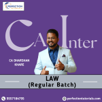 New CA Inter I Law I Regular Batch I By CA Darshan Khare I For Sep'26 & Jan'27 Exams