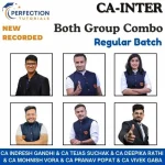 CA INTER NEW SYLLABUS BOTH GROUP COMBO ( LAW BY CA INDRESH GANDHI & AUDIT BY CA DEEPIKA RATHI)