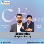 CA FOUNDATION ECONOMIC RECORDED/LIVE BATCH BY CA RISHABH JAIN & CA VIJAY SARDA FOR SEP'26 & JAN'27 EXAMS
