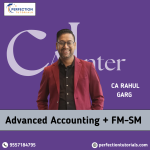 CA INTER NEW SYLLABUS GROUP I  FM SM + Adv. Accounts Combo BY CA RAHUL GARG For Sep_26 Exams