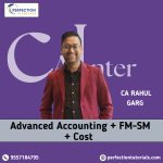 CA Inter Advanced Accounting + FM_SM+ Cost Combo By Rahul Garg For Sep_26 & Jan_27 Exams