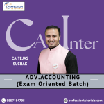 CA Intermediate New Syllabus  Advanced Accounting Fastrack Batch For May/Sep'26 Exams