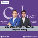 CA Inter, Advanced Accounting & Direct Tax, Recorded/ Live Batch, For Sep'26 & Jan'27 Exams