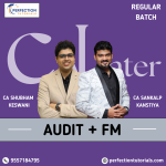 CA Inter Auditing & Ethics and FM (Regular Batch) For Sep'26 & Jan'27 Exams