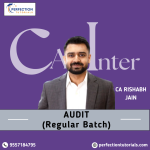 CA Inter Audit Regular Batch by CA Rishabh Jain For May/Sep'2026 Exams