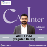 CA Inter Audit + SM Regular Batch By CA Rishabh Jain For Sep'26 & Jan' 27 Exams
