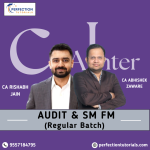 CA INTER AUDIT & FMSM COMBO REGULAR/ LIVE LECTURES FOR SEP 26/ Jan 27  EXAMS