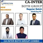CA Inter All 6 Papers Both Group Combo, Live / Regular Batch