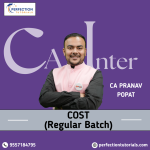 CA INTER COST & MANAGEMENT ACCOUNTING REGULAR BATCH BY CA PRANAV POPAT FOR SEP'26 & JAN '2027 EXAMS