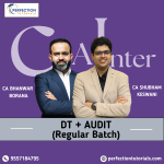 CA Inter Direct Tax & Auditing And Ethics Regular Batch For May/Sep'26 & Jan'27 Exams