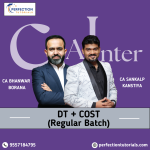 CA Inter Direct Tax & Cost And Management Accounting (Regular Batch) For Sep 26 & Jan 27 Exams