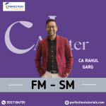 CA INTER NEW SYLLABUS GROUP I FM-SM FASTRACK BATCH BY CA RAHUL GARG FOR SEP 25 & JAN 26 EXAMS