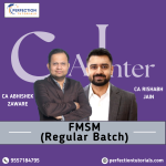 CA INTER FM SM REGULAR BY CA RISHABH JAIN & CA ABHISHEK ZAWARE FOR SEPT 26 & JAN 27 EXAMS