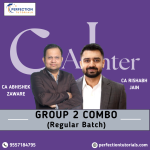 CA INTER G2 COMBO LECTURES BY CA ABHISHEK ZAWARE & CA RISHABH JAIN FOR SEPT 26 & JAN 27 EXAMS