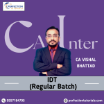 CA Inter Indirect Tax (Regular Batch) For Sep'26 & Jan'27 Exams By Vishal Bhattad