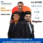 CA INTER NEW SYLLABUS GROUP I COMBO (LAW BY CA INDRESH GANDHI) For May/Sep'2026 Exams