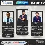 New CA Inter Combo I Law, DT, GST I Regular Batch I For Sep'26 & Jan'27 Exams