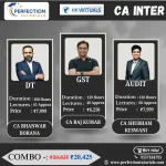 CA Inter, Taxation & Auditing And Ethics, Regular Batch, May 26 Exams