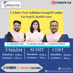 CA INTER NEW SYLLABUS GROUP II COMBO (AUDIT BY CA DEEPIKA RATHI) For May/Sep'26 EXAMS