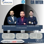 New CA Inter Combo I Law, DT, GST I Regular Batch I For Sep'26 & Jan'27 Exams