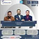 New CA Inter Combo I Advance Accounts, DT, GST I Recorded/ Live Batch I For Sep'26 & Jan'27 Exams