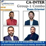 CA Inter Combo | Advanced Accounting , Law, DT & IDT| Exam-Oriented | For May/Sep'26 Exams