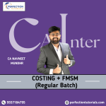 CA Inter Costing + FMSM Recorded/ Live Batch By CA Navneet Mundhra For Sep'26 /Jan'27 Exams