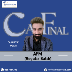 CA Final | Advanced Financial Management (AFM) | Regular In-Depth | CA Pratik Jagati For May/Nov 26/27/28 Exams
