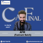 CA Final | Advanced Financial Management (AFM) | Fastrack (130 Hours) | CA Pratik Jagati | For Sept'26 & Jan'27 Exams