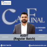 CA FINAL, AUDIT, REGULAR BATCH, BY CA RISHABH JAIN For Nov'26/'27/28 Exams