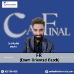 CA Final | Financial Reporting FR | Exam Oriented Batch (220 Hrs) | CA Pratik Jagati For Nov'26 & May'27 Onwards