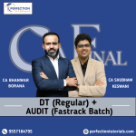 CA Final, Direct Tax (Regular Batch) & Audit (Exam Oriented Batch) By CA Shubham Keswani & CA Bhanwar Borana For Nov'26 & May'27 Exams