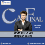CA Final | SPOM Set -A Law | Regular In-Depth | CA HARSH GUPTA |