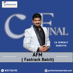 CA Final AFM (Exam oriented Fastrack Batch) For Sep'26 Jan'27 Exams & onwards By CA Sankalp Kanstiya