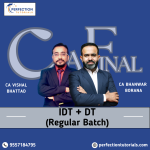 CA Final | IDT & DT Combo | Recorded/ Live Batch | CA Bhanwar Borana & CA Vishal Bhattad | For May/Nov 26/27/28 Exams