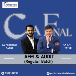 CA Final | AFM,AUDIT | Study Module Batch | Regular In-Depth | CA Prashant Sarda & CA Amit Tated For May/Nov 26/27/28 Exams