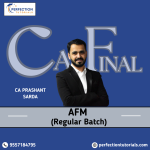 CA Final | AFM ( Advanced Financial Management )  | Regular In-Depth Batch | For Sep'26 & Jan'27 Exams