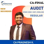 CA Final, Audit, Regular Batch, By CA Pragnesh Kanavar For May 26 & onwards