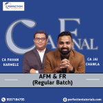 CA Final | AFM,FR | Study Module | Recorded/ Live Batch | For May/Nov'2026 Exams