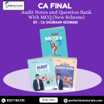 CA Final Audit Notes and Question Bank with MCQ Combo (New Scheme) By CA Shubham Keswani Sep'26 & Jan'27 Exams