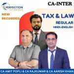 CA Inter, LAW & TAX (COMBO), Regular Batch, For Sep 26 & Jan 27 Exams